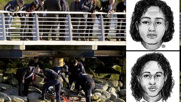 لحظة العثور على جثتي الشقيقتين السعوديتين في احد انهار نيويورك 