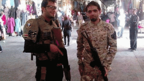 مرتزقة شيعية جندتهم ايران يتحكمون في سوق الحمدية الدمشقي