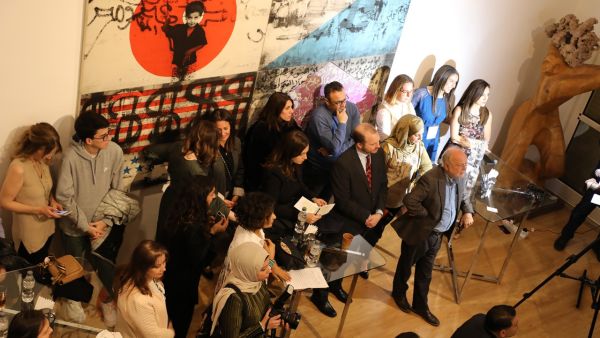  حضر الحفل مجموعة من مختلف القطاعات التي ساهمت بجعل هذا المشروع يرى النور