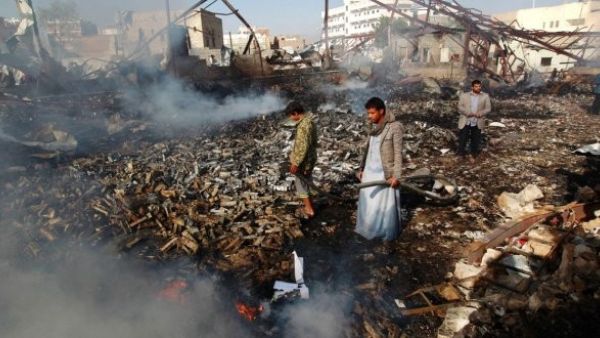 أسفرت الغارات عن مصرع عدد من قيادات المليشيا أبرزهم المدعو صالح عبدالله عبيد المطري