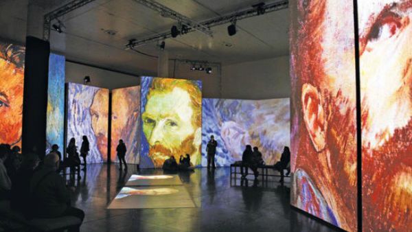 ‘Van Gogh Alive’ is a ‘multimedia exhibition experience’ that offers a fresh take on the Dutch master’s work.
 (Source: AFP)