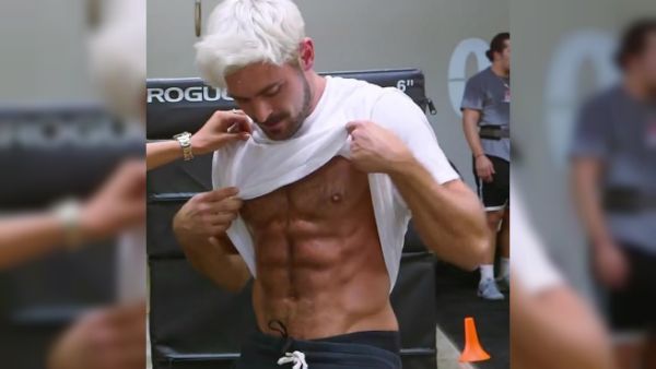 Zac Efron first received instruction at Hollywood gym Vitru by trainer Johnny Fontana. (Source: Zac Efron - Youtube)