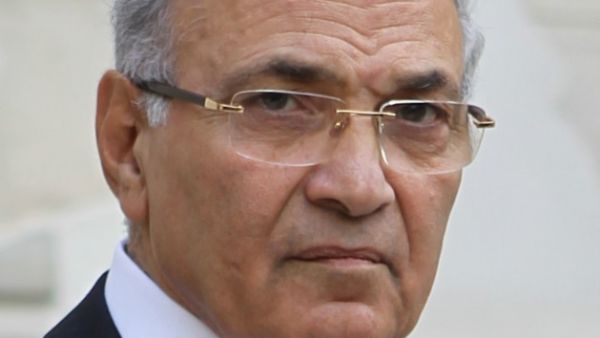 "Shafik was not subject to pressure and he does not accept this,” Khalid al-Awwami, a spokesman of the Egyptian Patriotic Movement, said on Monday (AFP/File)
