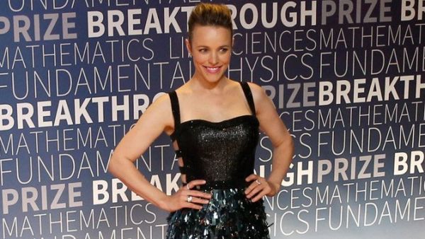 Rachel McAdams attends the 2019 Breakthrough Prize at NASA Ames Research Center. (AFP)