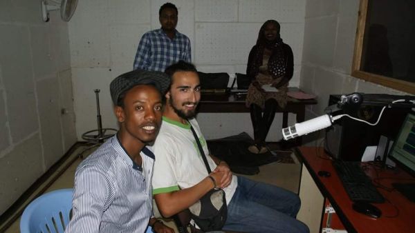 Radio and TV journalist Bahar Ali Yousuf (left) fled Ethiopia last month during an intensifying government crackdown. (courtesy: Bahar Ali Yousef) 