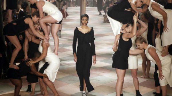 The Christian Dior Haute Couture collection fashion show in Paris. (Source: AFP)