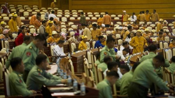 Myanmar members of parliament (AFP/File Photo)	