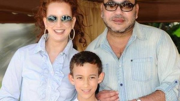 العاهل المغربي وزوجته للا سلمى