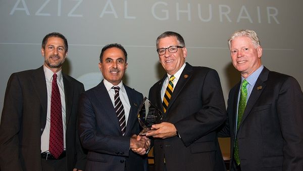 Established in 2017, the Cal Poly Alumni Excellence Award pays tribute to an outstanding graduate who has demonstrated a lifetime of professional achievements.