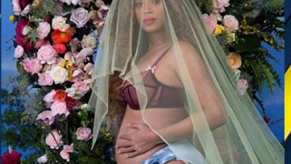 بيونسيه تكشف عن حملها بتوأم