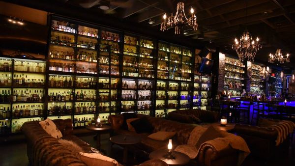 A San Diego bar is having its 2,800 varieties of whiskey. (Facebook)