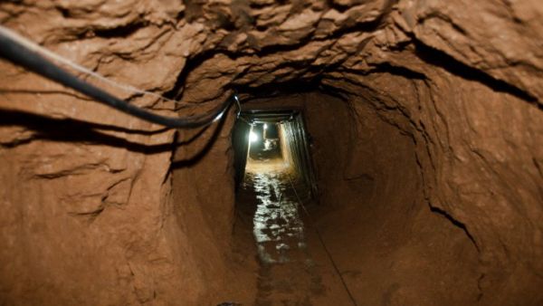 Security officials said Wednesday three Palestinians were killed when they tried to enter Sinai through a smuggling tunnel. (AFP/File)