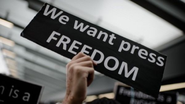 In 2017, 262 journalists were put behind bars for reasons relating to their work (AFP/File)