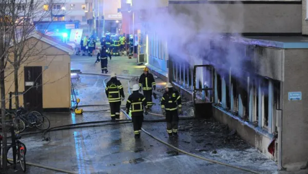 An investigation by the Islamic Cooperation Council in Sweden revealed in 2015 that seven out of 10 mosques in the country had been attacked (AFP/File Photo)