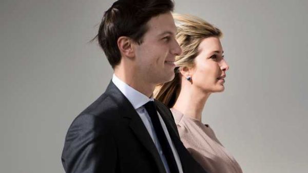 Ivanka Trump and her husband Jared Kushner expect to head an 800-member U.S. delegation to participate in the official opening of the American Embassy in Jerusalem as part of its controversial  move from Tel Aviv (AFP/File Photo)