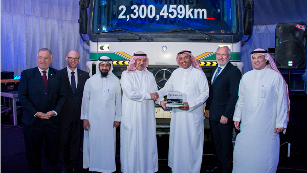 ‘20 years of Actros’ in the MENA.