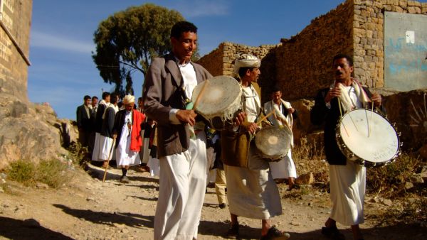 A Yemeni wedding party. (Flickr: Will De Freitas)