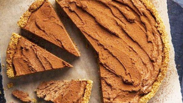 كعكة الترافل المقرمشة بدون خبز 