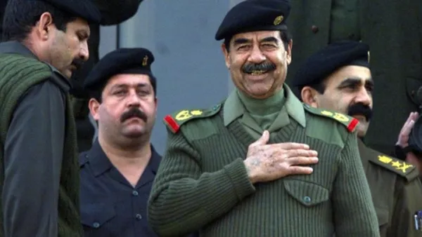 الرئيس العراقي السابق صدام حسين