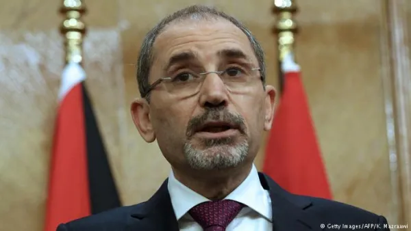 Jordanian Foreign Minister Ayman Safadi. (AFP/File)