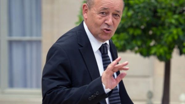 French Defence Minister Jean-Yves Le Drian (AFP/File Photo)