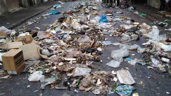 Workers in the Greater Irbid Municipality held 4-day strike. (Facebook photo)