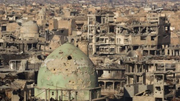 Much of Mosul's Old City remains in ruins (AFP/File Photo)