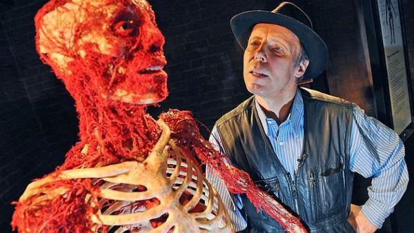 His wife revealed how Von Hagens wants to become part of his latest Body Worlds exhibition, which is due to open to the public in London this week (Shutterstock)