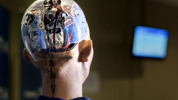 Sophia is modelled after Audrey Hepburn, and was designed by Hong Kong firm Hanson Robotics (AFP)