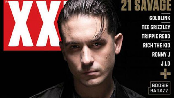 'Gerald lost his ID and he’s trying to use the cover of XXL as part of his additional identification to get through airport security,' his girlfriend Halsey tweeted. 'I’m so annoyed' (Source: XXL)
