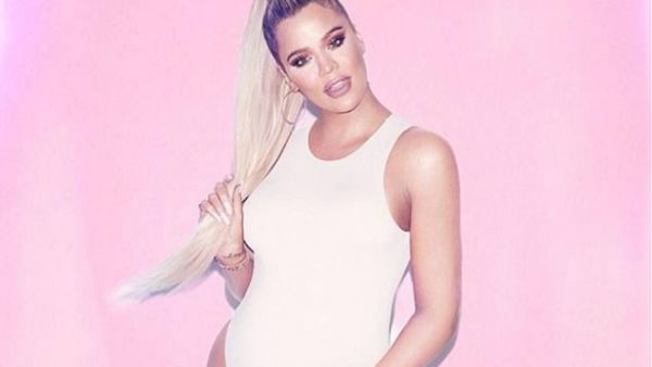 Fitness fanatic: Khloé Kardashian 'can't wait' to resume her daily gym sessions with personal trainer Joel Bouraïma after the birth of her daughter with babydaddy Tristan Thompson in a matter of days (Source: Khloe Kardashian - Instagram)