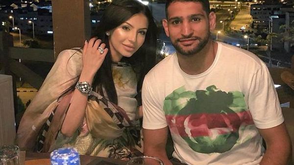 أمير خان وزوجته فريال مخدوم