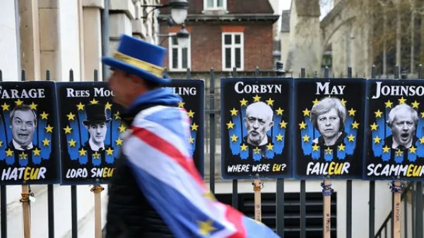 British lawmakers passed a bill late Wednesday forcing Prime Minister Theresa May to seek a further delay to the UK’s departure from the European Union (Twitter)
