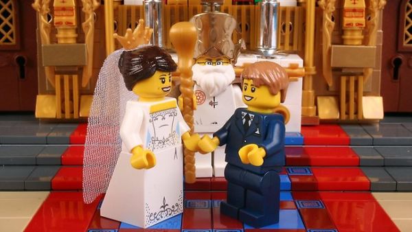 Lego characters helped some tweeters visualise the sublime busts (AFP)