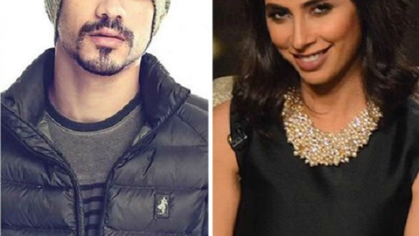 الفنانة روبي والفنان أحمد داود