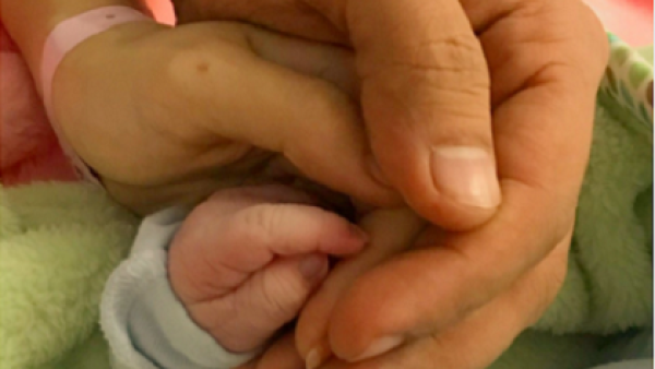 كارمن سليمان و زوجها يرزقان بابنهما الأول