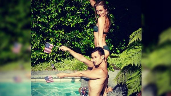 Weighing: Cat Deeley has weighted in on the US midterm elections and urged her American social media followers to get out and vote (Source: Cat Deeley - Instagram)