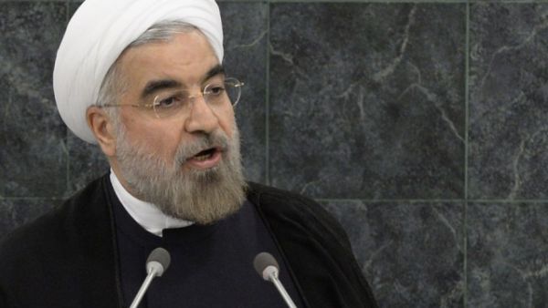 الرئيس الإيراني حسن روحاني الرئيس الإيراني حسن روحاني