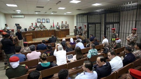 Jordanian judges preside over the trial (AFP/File Photo)	