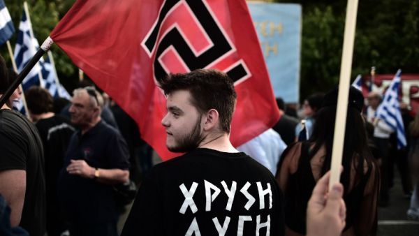 Far from fighting fascists in the streets, the alt-left snipe at antifascists from their social media parapets. (AFP)