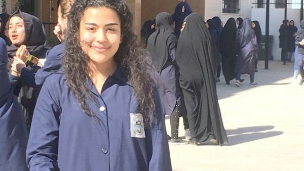 Yehya at her school in Tibnin, Lebanon. (The Daily Star/Behbod Negahban)