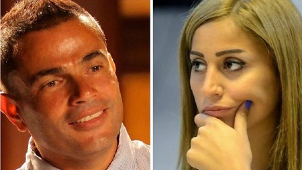 ممثل يؤكد زواج عمرو دياب من دينا الشربيني 