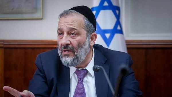 Interior Minister Aryeh Deri claims he had banned the entry of Dublin Mayor Mícheál Mac Donncha into Israel due to the latter's long-standing activism in the BDS movement (AFP/File Photo)	
