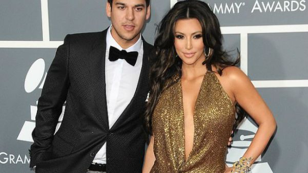 Timewarp: Rob and Kim are seen at the 53rd Annual Grammy Awards in 2011 above