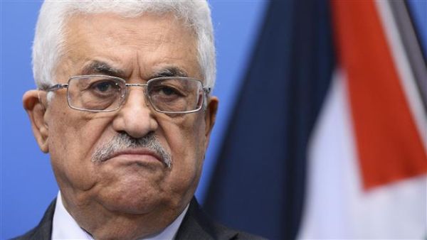 Palestinian President Mahmoud Abbas in a somber mood. (AFP/File Photo)