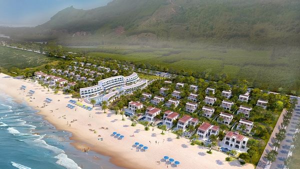 Mövenpick Resort Lang Co Aerial 