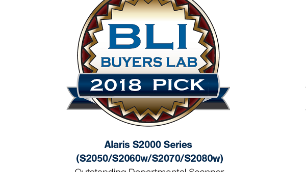 BLI Scanner Line of the Year logo