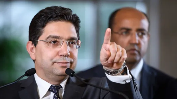 Moroccan Foreign Minister Nasser Bourita (AFP)