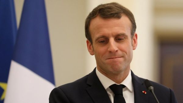French president Emmanuel Macron (AFP)