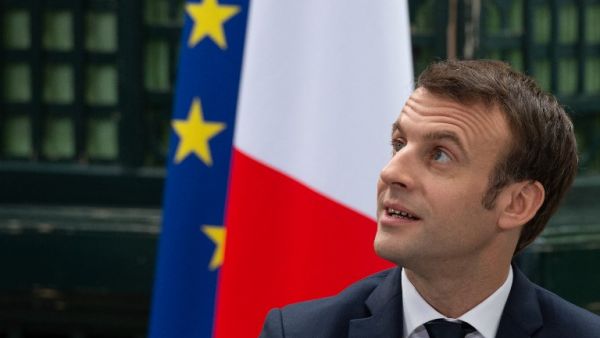 French President Emmanuel Macron (AFP)